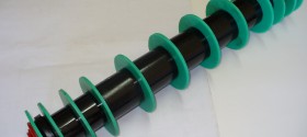 Self cleaning return rollers - Self Cleaning 600